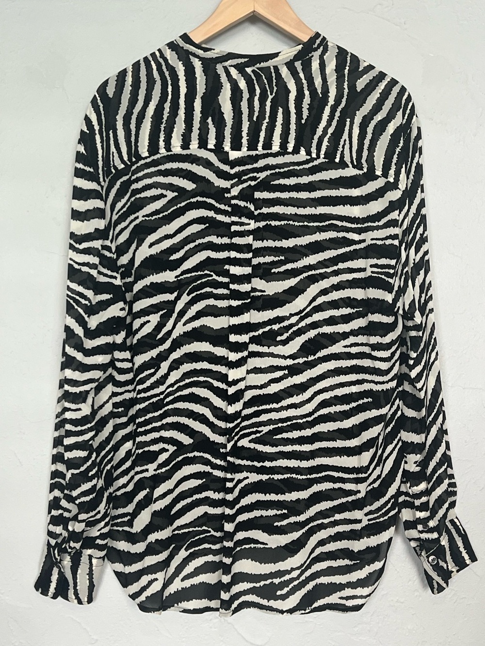 Isabel Marant Étoile Jaws Zebra Print Oversized Blouse FR 40 US 8 - Picture 4 of 7
